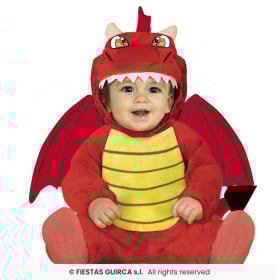 Disfraz Dragón Bebé Talla 12-18 Meses