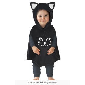 Poncho De Gatito Talla 18-24 Meses