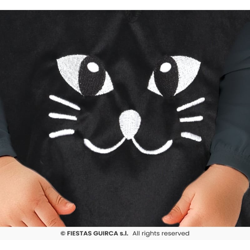 Poncho De Gatito Talla 18-24 Meses