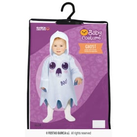 Disfraz Fantasmita Talla 12-18 Meses De Fiestas Guirca 2