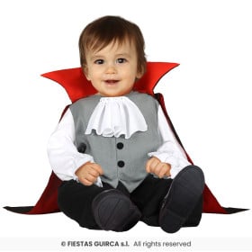 Disfraz Vampirito Encantador Talla 18-24 Meses De Fiestas Guirca