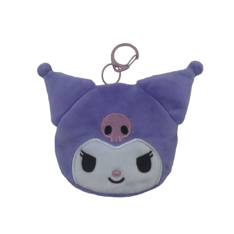 Kuromi Monedero Cara Lila