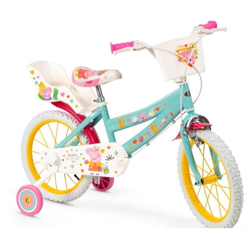 Bicicleta Peppa Pig 16" De Toimsa