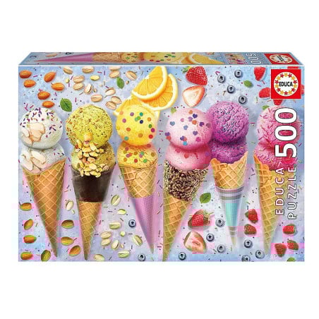 Puzzle Helados 500 Piezas Educa