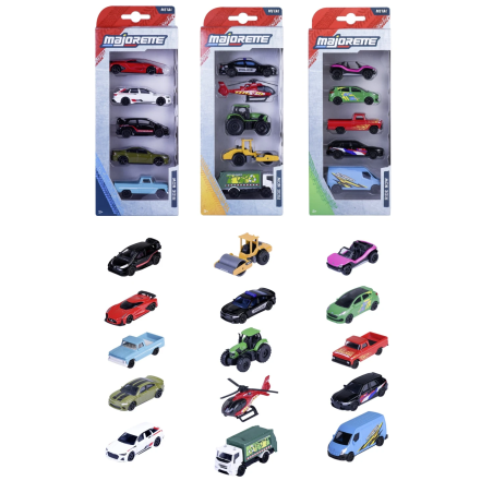 Majorette Set 5 Street Cars Surtido Majorette Set 5 Street Cars Surtido