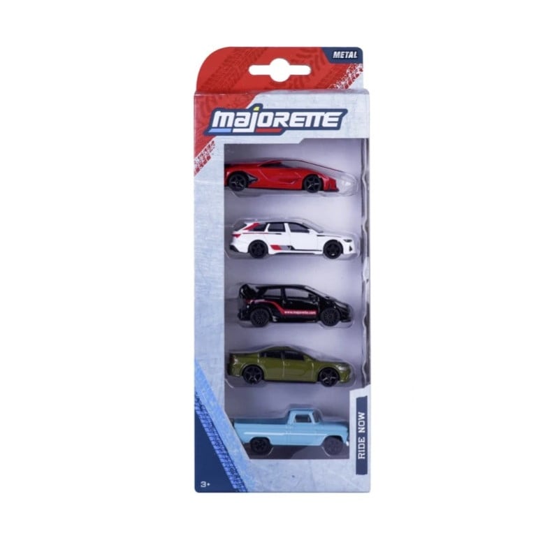 Majorette Set 5 Street Cars Surtido