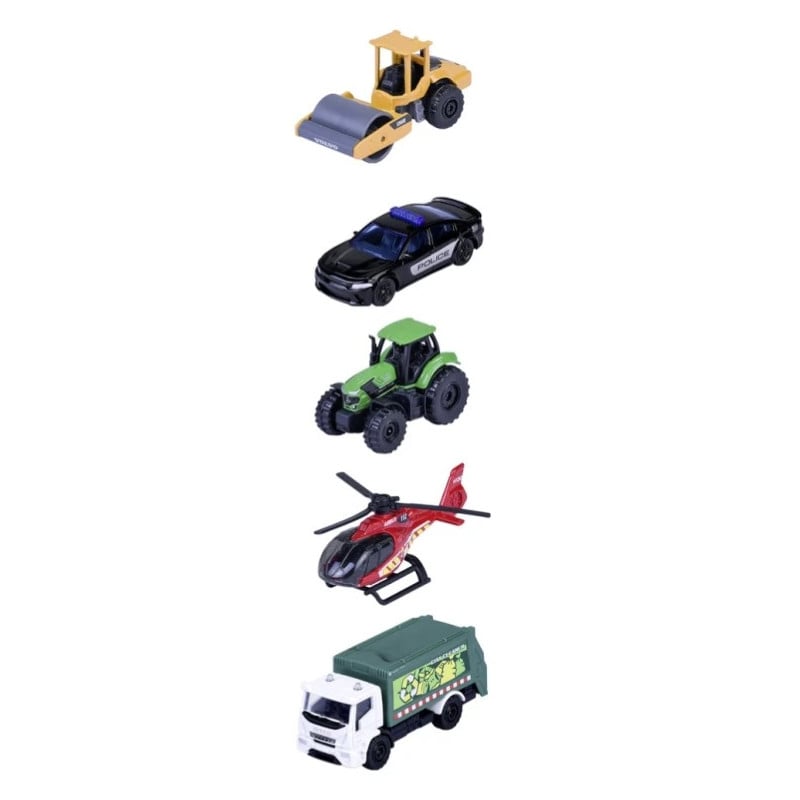Majorette Set 5 Street Cars Surtido