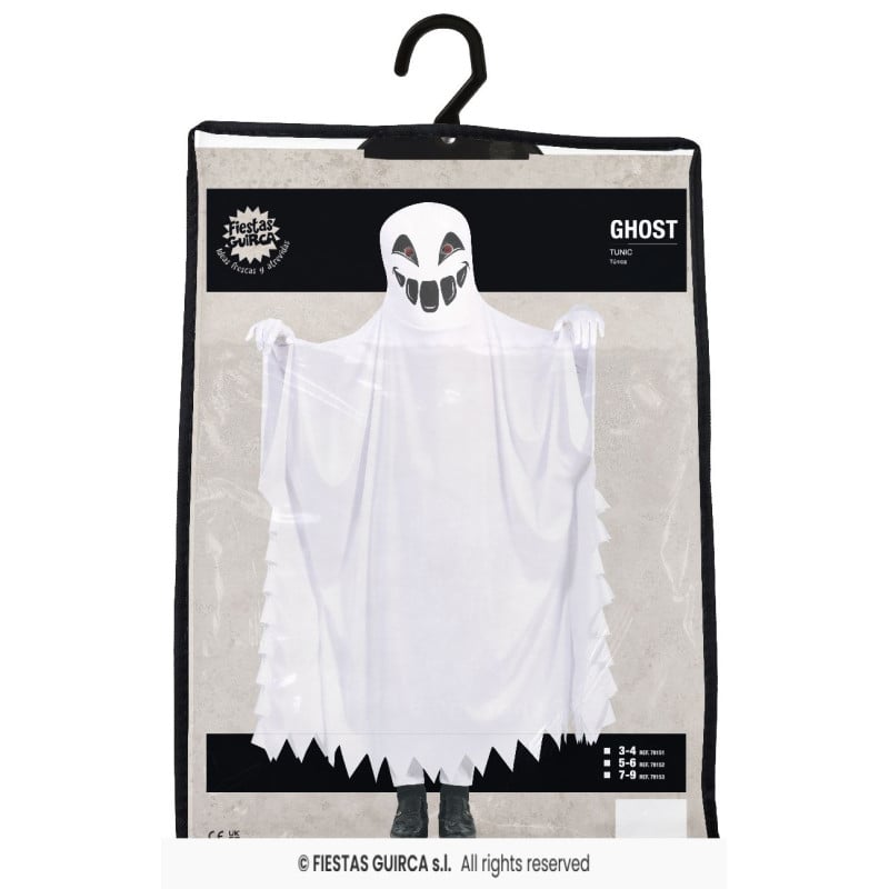 Disfraz Fantasma Infantil Talla 5-6 Años