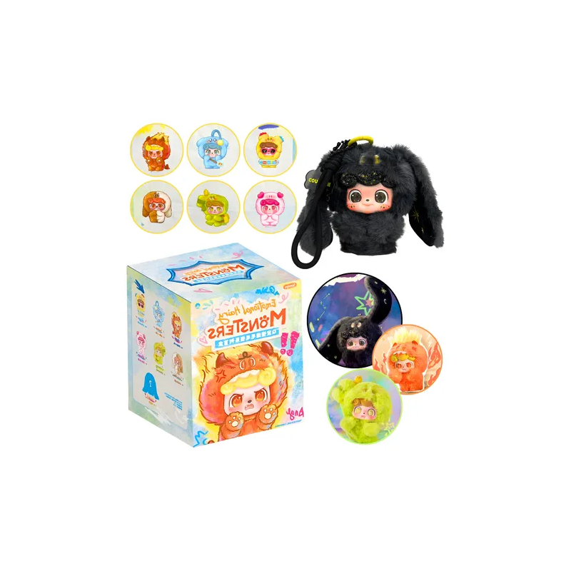 Q.Kid Emotional Hairy Monsters Series Blind Box