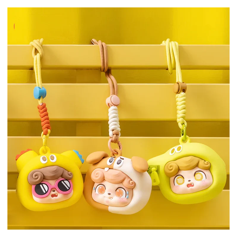 Q.Kid Emotional Monsters Series Blind Box Funda Auriculares