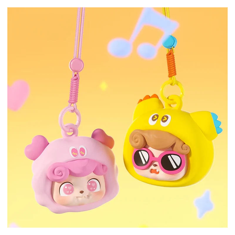 Q.Kid Emotional Monsters Series Blind Box Funda Auriculares