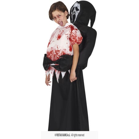 Disfraz La Muerte Talla 7-9 Años De Fiestas Guirca
