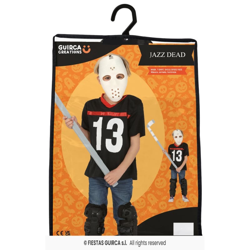 Disfraz Asesino Viernes 13 Talla 5-6 Años