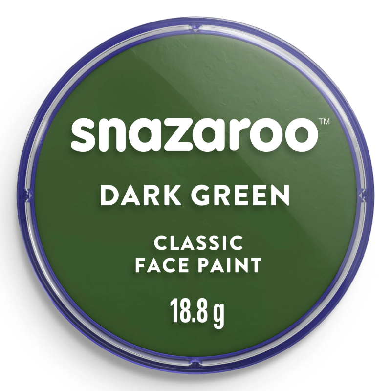 Snazaroo Maquillaje Clásico Verde Oscuro