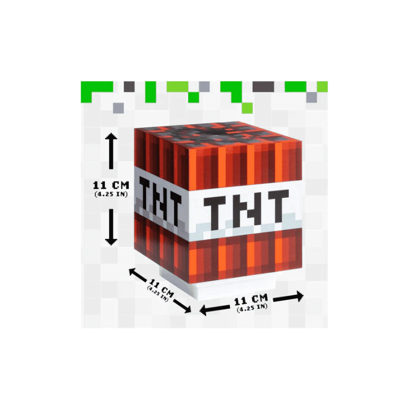 Lámpara TNT Minecraft Con Luz Y Sonido