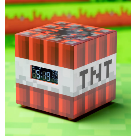 Lámpara TNT Minecraft Con Luz Y Sonido Lámpara TNT Minecraft Con Luz Y Sonido