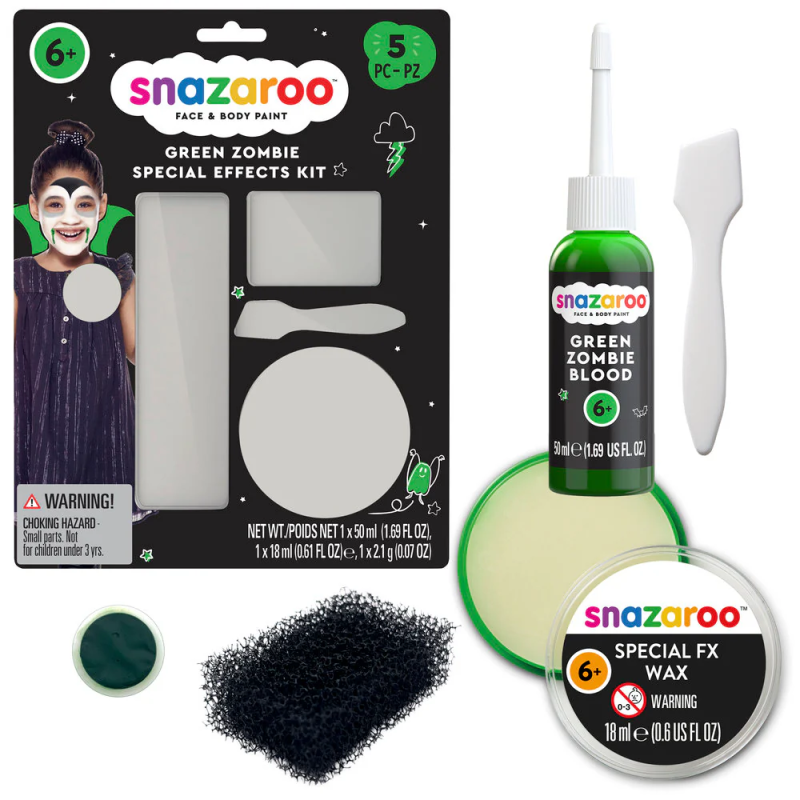 Snazaroo Kit FX Sangre Verde Zombie