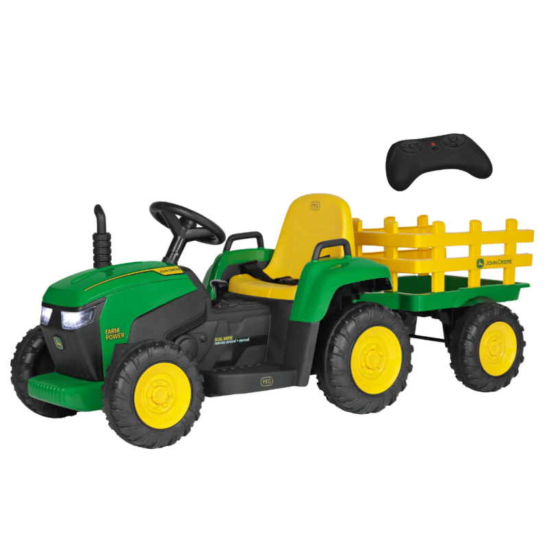 Tractor Eléctrico Jonh Deere De Peg Perego