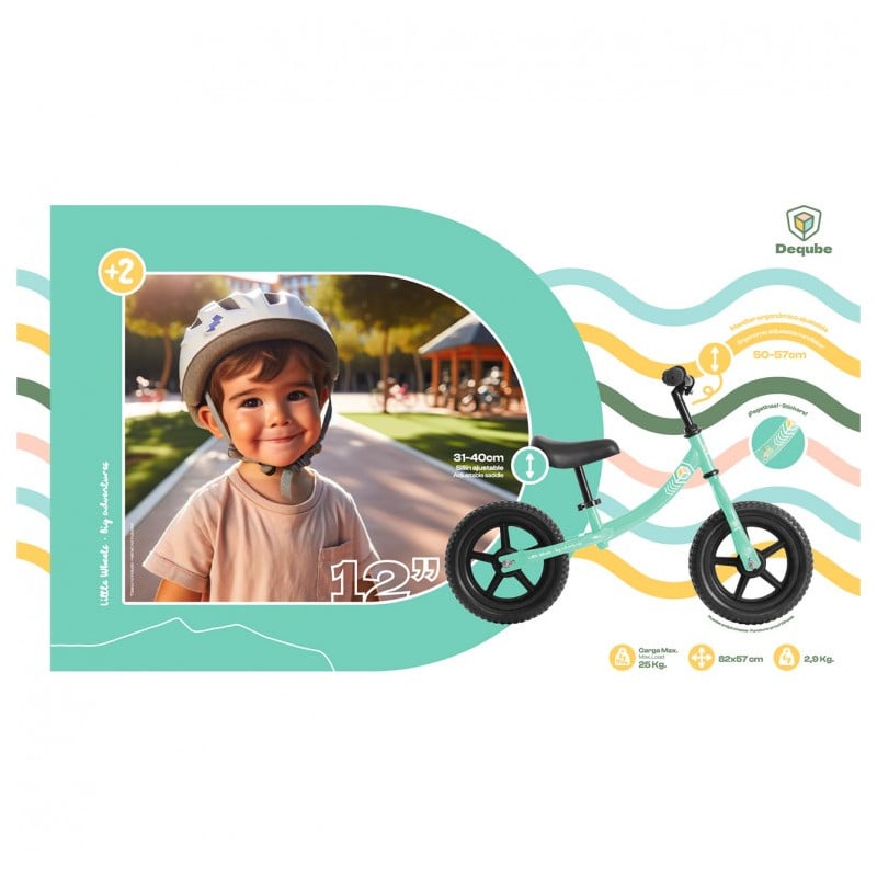 Deqube Bicicleta Sin Pedales Mint
