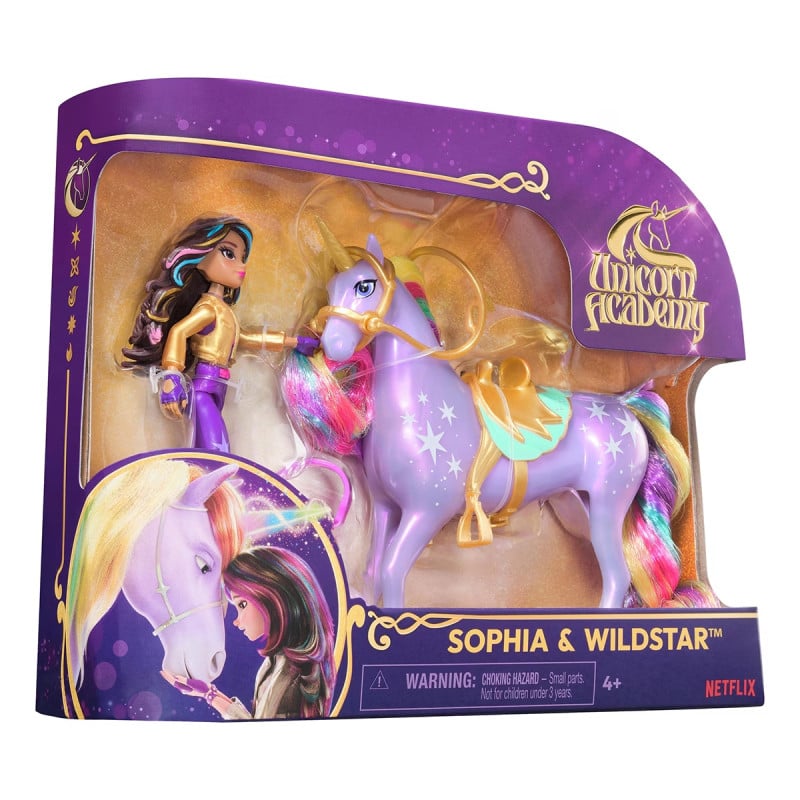 Set Sophia & Wildstar Academia Unicornio