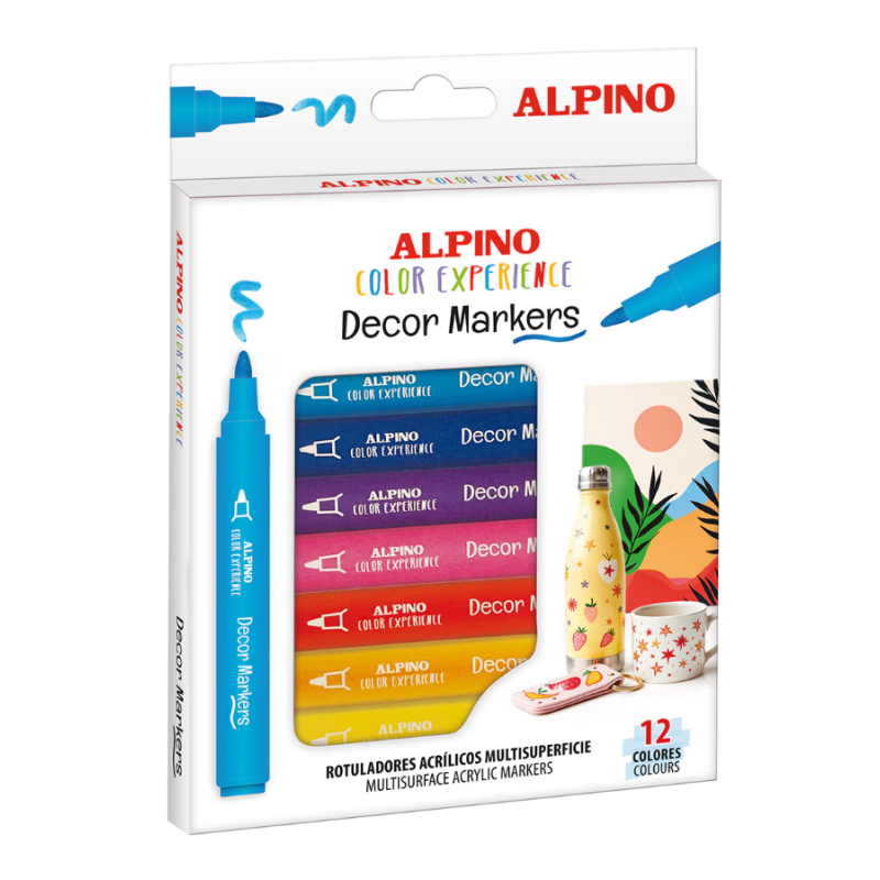12 Decor Marker Color Experience Alpino