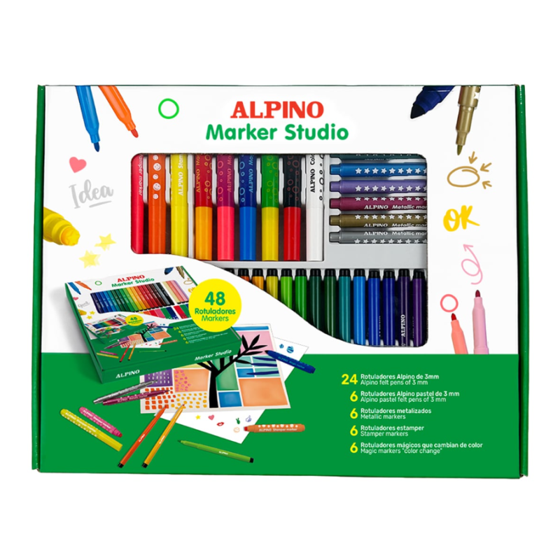 Estudio de Rotuladores Alpino