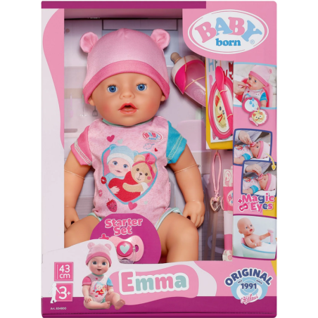 Baby Born Emma Con Outfit 43 cm