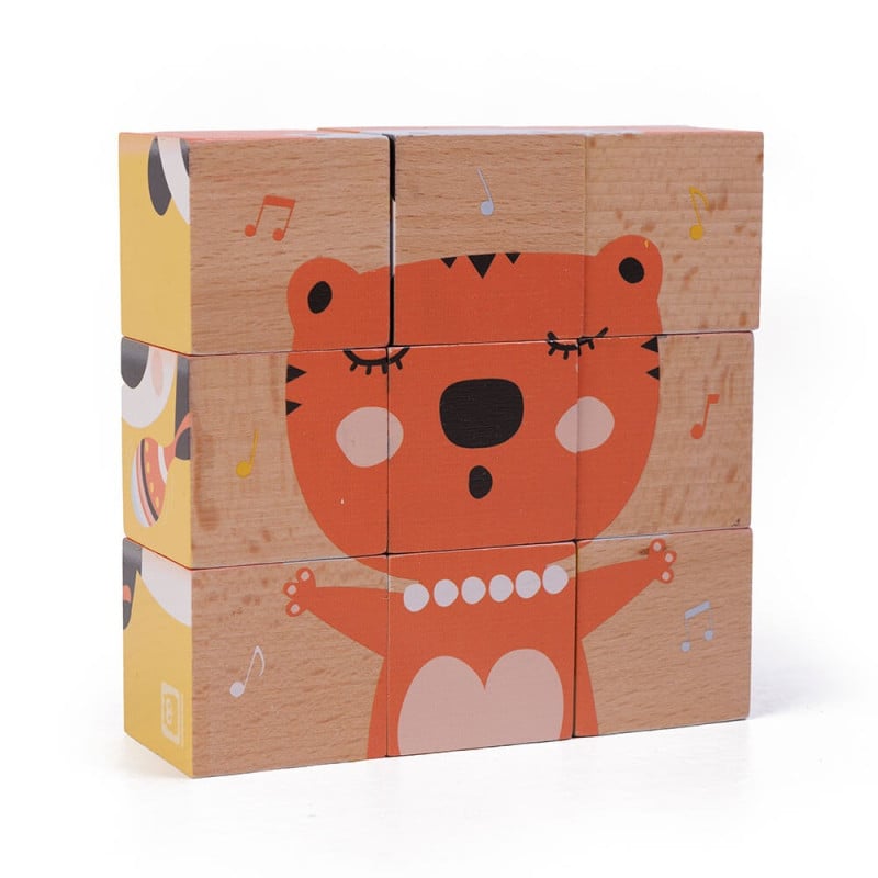 Eurekakids Rompecabezas De Madera Animales