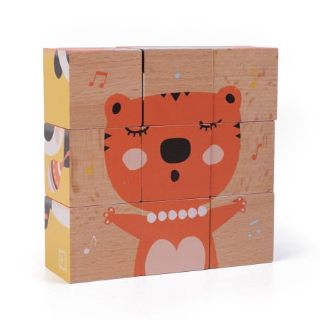 Eurekakids Rompecabezas De Madera Animales