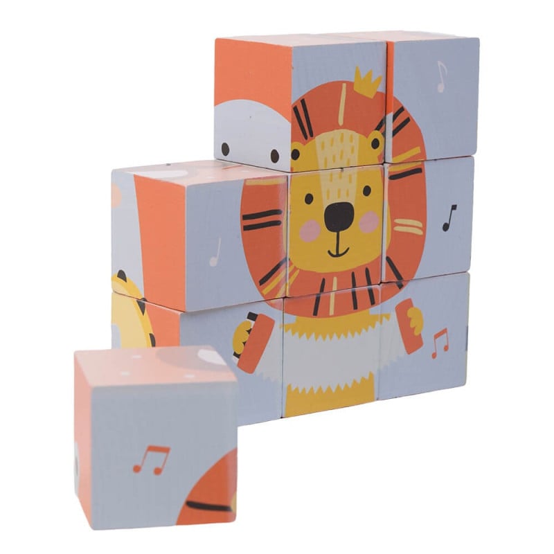 Eurekakids Rompecabezas De Madera Animales