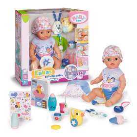 Baby Born Lukas Baño Divertido 36 cm