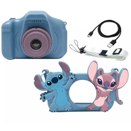 Cámara Infantil Con Protección De Stitch