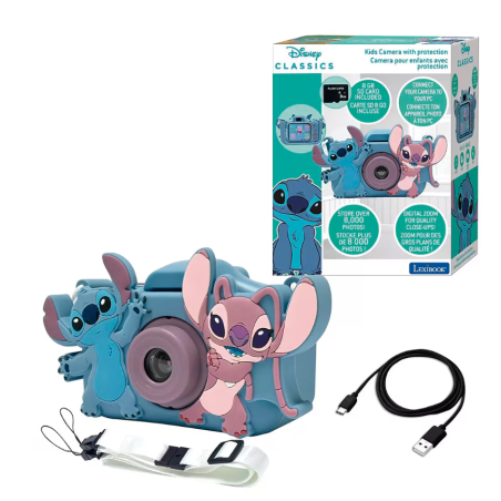 Cámara Infantil Con Protección De Stitch
