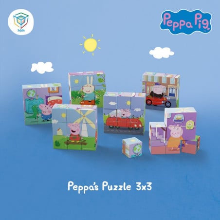 Rompecabezas De Madera Peppa Pig