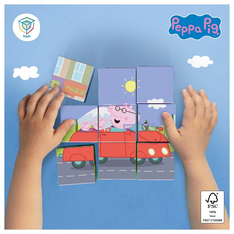 Rompecabezas De Madera Peppa Pig