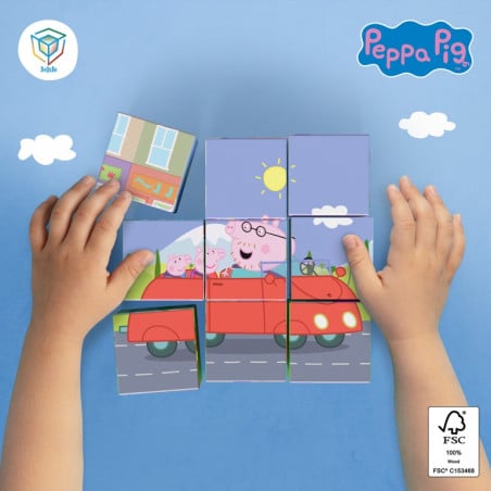 Rompecabezas De Madera Peppa Pig