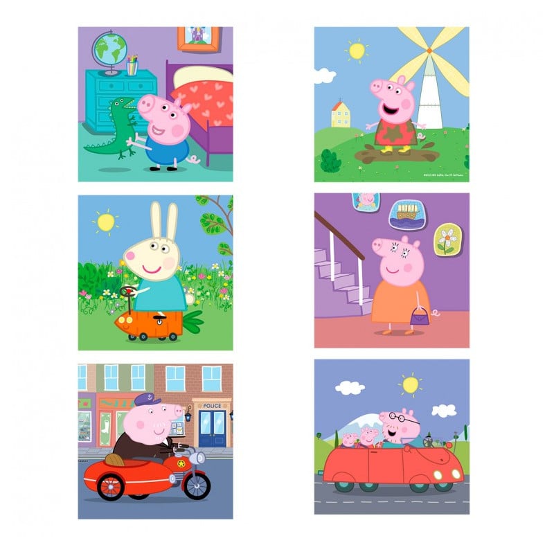 Rompecabezas De Madera Peppa Pig