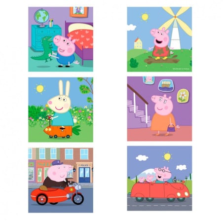 Rompecabezas De Madera Peppa Pig