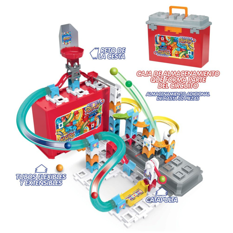 Marble Rush Storage Circuito De Canicas