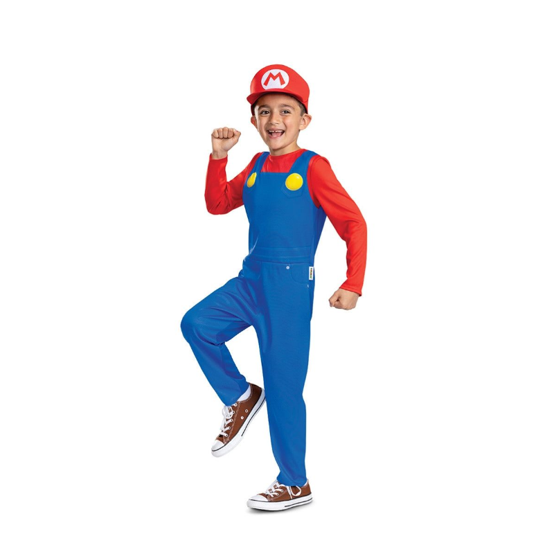 Disfraz Súper Mario Talla 7-8 Años De Toy Planet