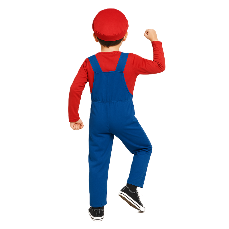 Disfraz Súper Mario Talla 4-6 Años