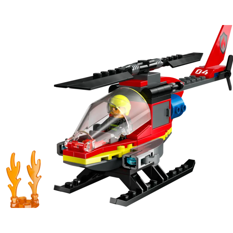 LEGO City Helicóptero De Rescate De Bomberos