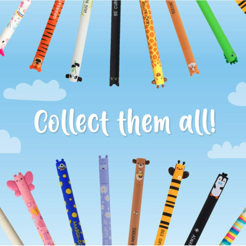 Bolígrafo Gel Borrable Kitty Legami