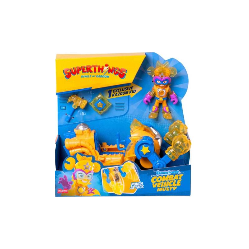 Superthings Vehículo Combate Kid Kazoom Surtido