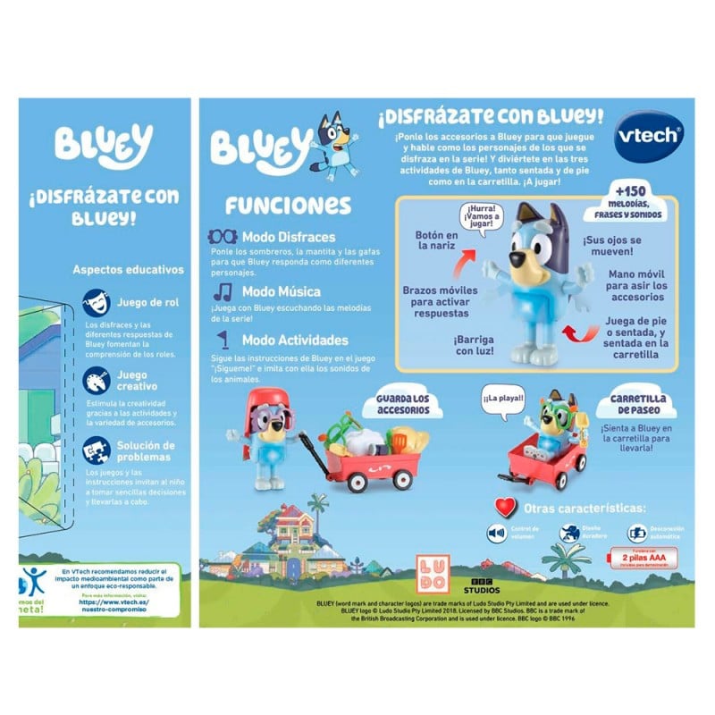 VTech Disfrázate Con Bluey