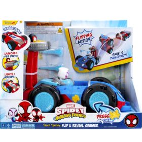 Vehículo Deluxe Spidey Team Spidey Flip De Spidey