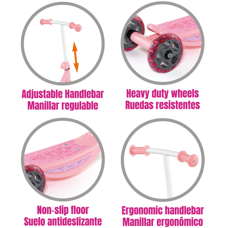 Mi Primer Patinete Rosa