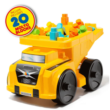 Camión Volquete Con Bloques Molto