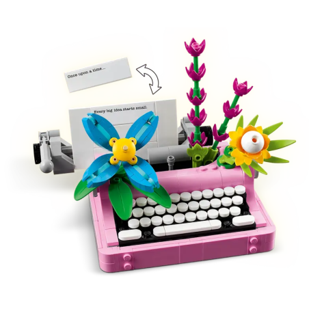 LEGO Creator Máquina De Escribir Con Flores