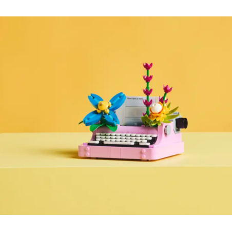 LEGO Creator Máquina De Escribir Con Flores